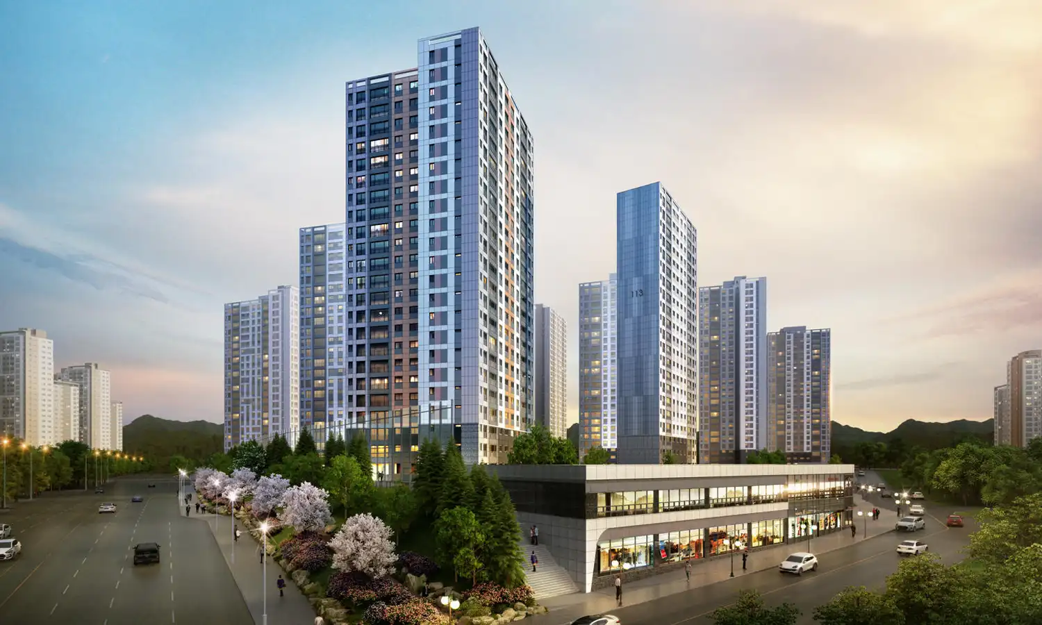 Elegant Project Facade