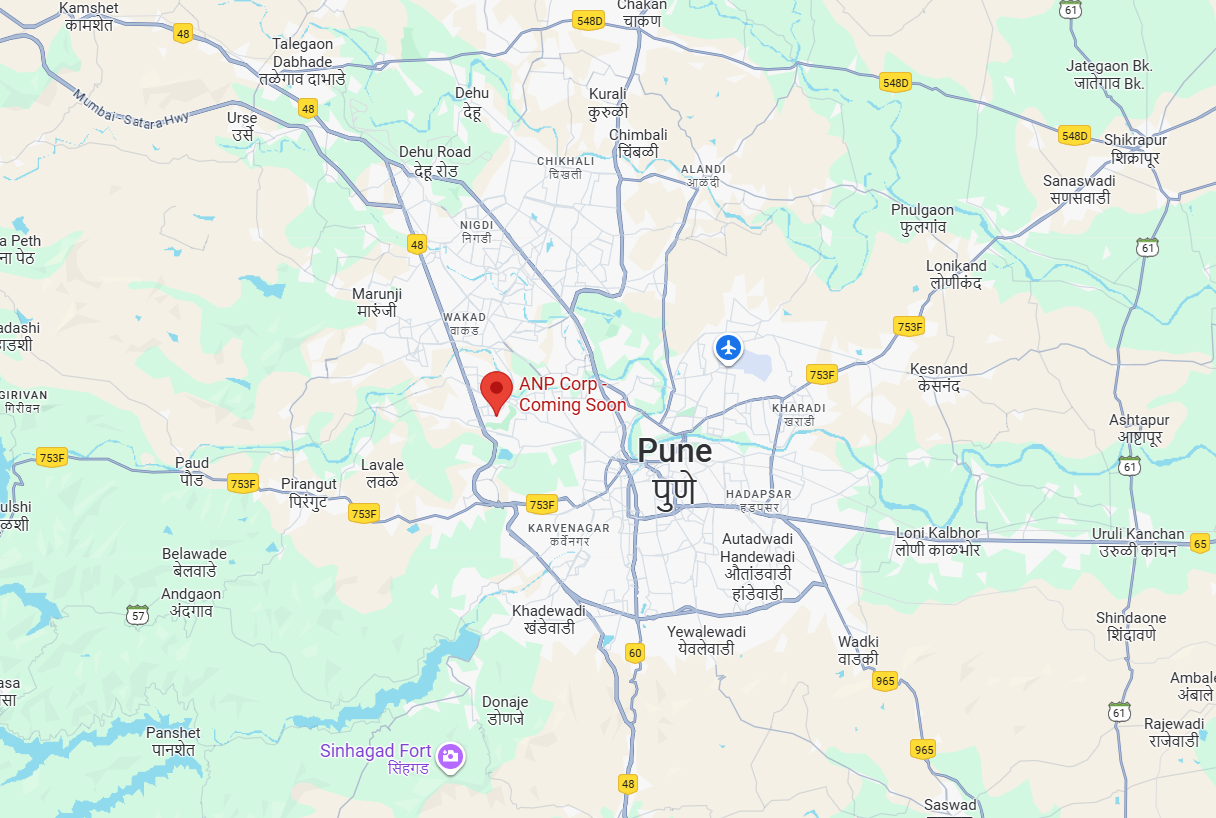 Strategic Location Map - Pan Card Club Road, Baner, Pune